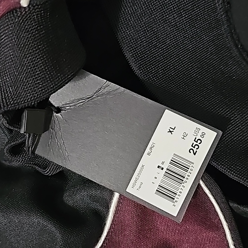 The Kooples Colorblock Zipped Sweatshirt Track Jacket Baseball Collar Silk Trim - Picture 10 of 11